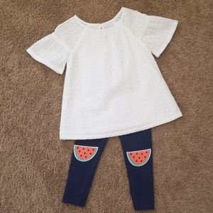 NWOT Cat & Jack Toddler Girl Outfit 2T